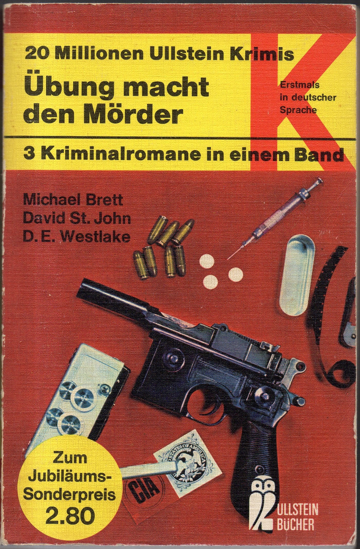 Übung macht den Mörder. 3 Kriminalromane in einem Band. Books