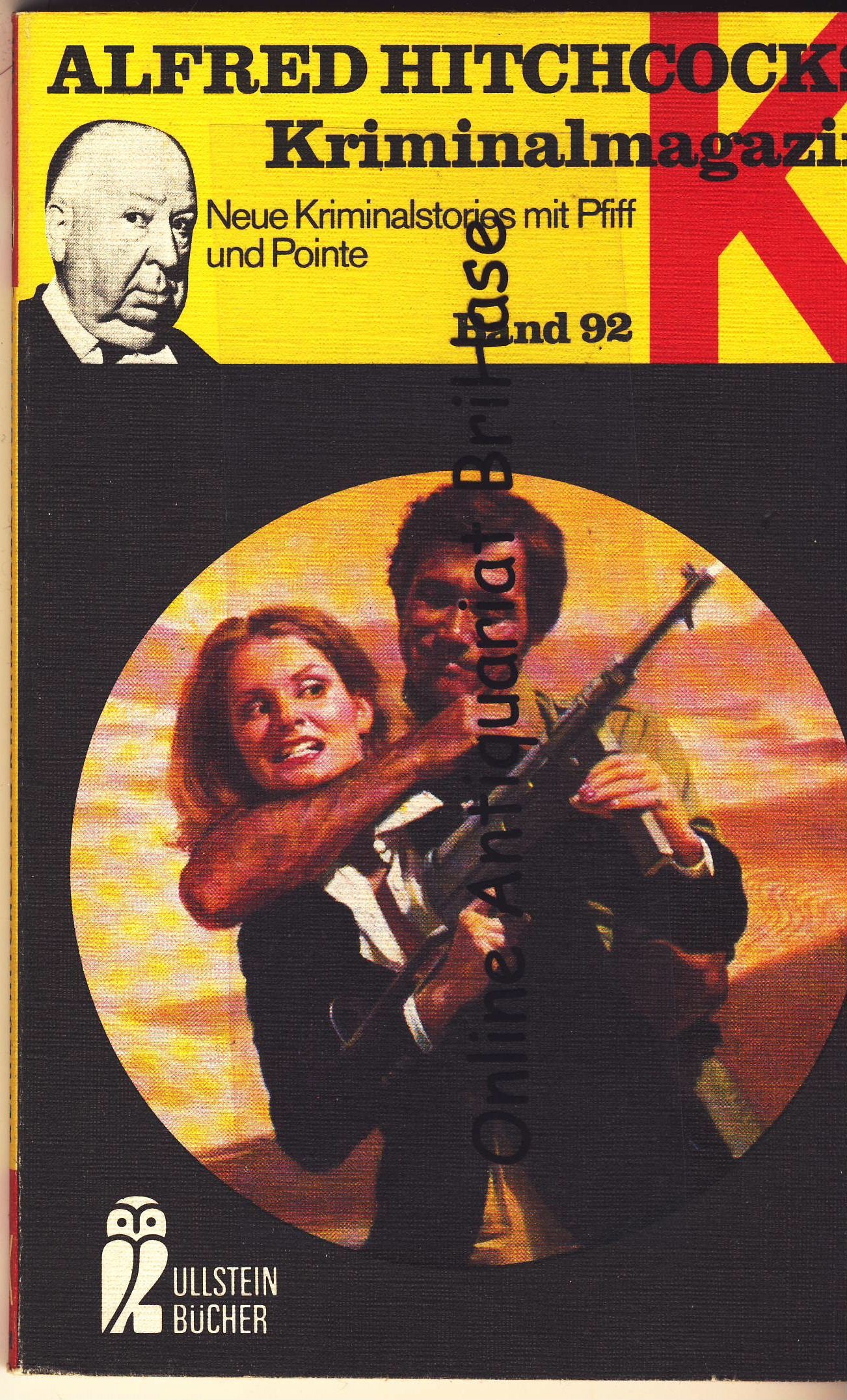 ALfred Hitchcocks Kriminalmagazin 92. Neun Kriminalstories mit Pfiff und Pointe Art & Literature