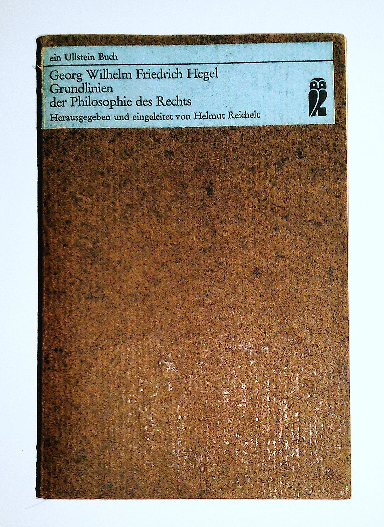 Grundlinien der Philosophie des Rechts. Philosophy
