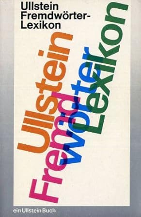 Ullstein Fremdwörter-Lexikon Books