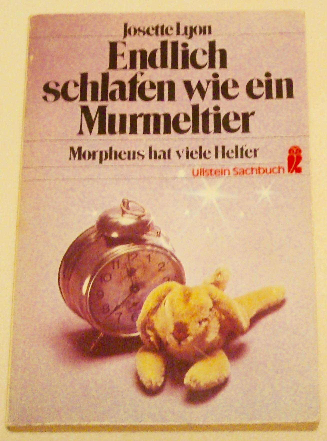 Endlich schlafen wie ein Murmeltier. Morpheus hat viel Helfer. Medicine