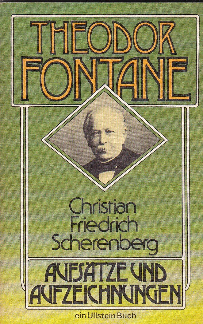 Aufsätze und Aufzeichnungen III.: Christian Friedrich Scherenberg. Books
