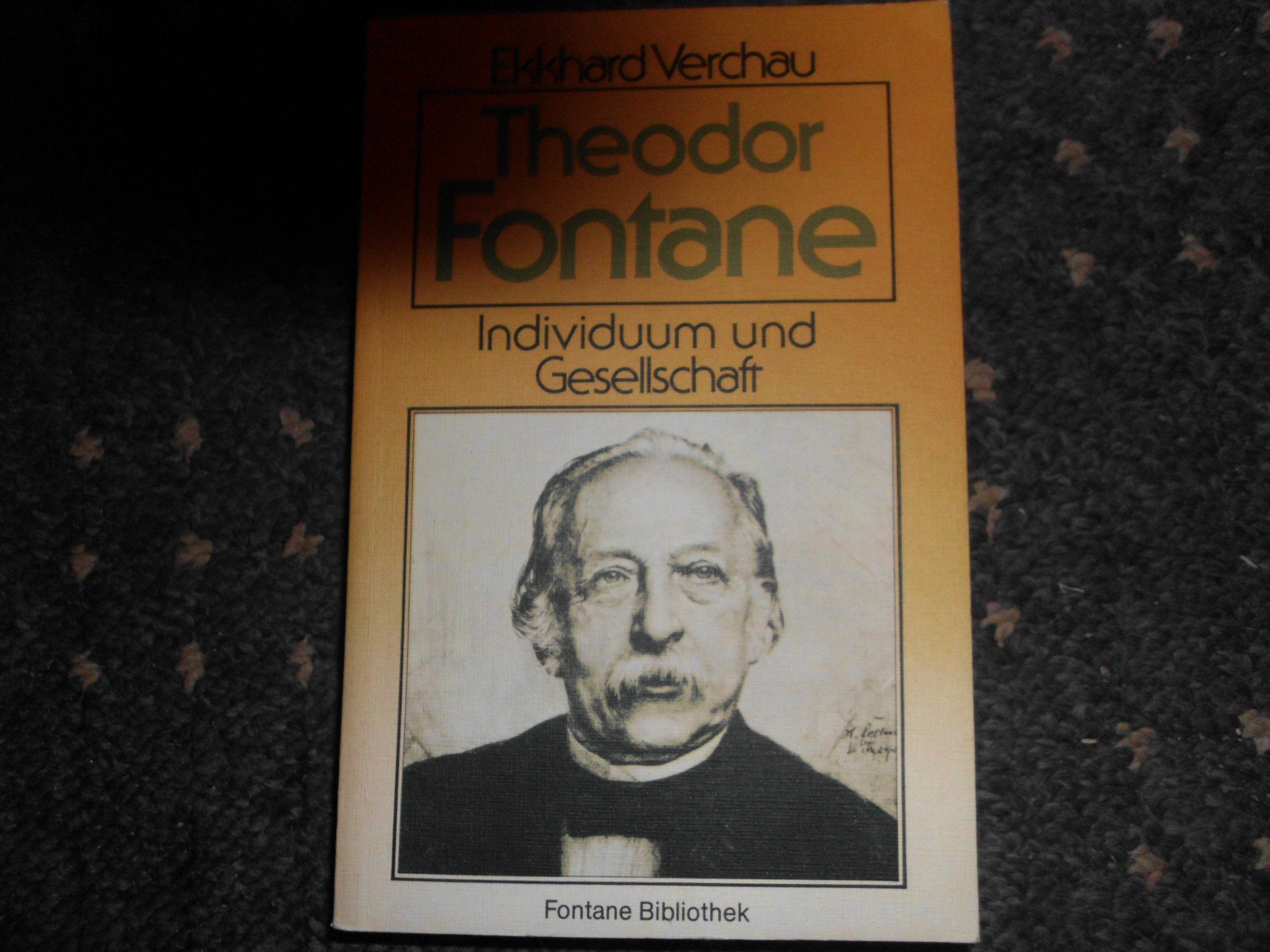 Theodor Fontane. Individuum und Gesellschaft. Art & Literature