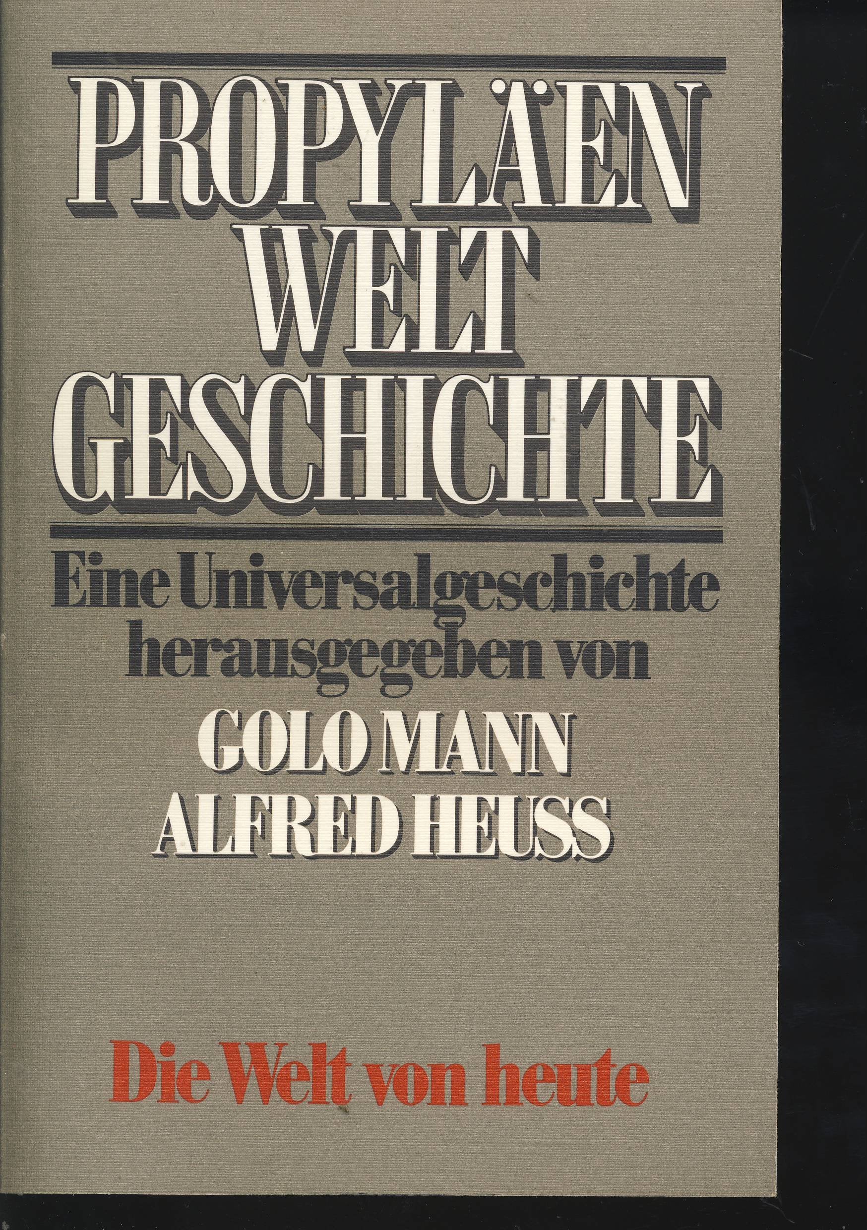 Propyläen-Weltgeschichte Band 10 : Die Welt von heute 2. Books