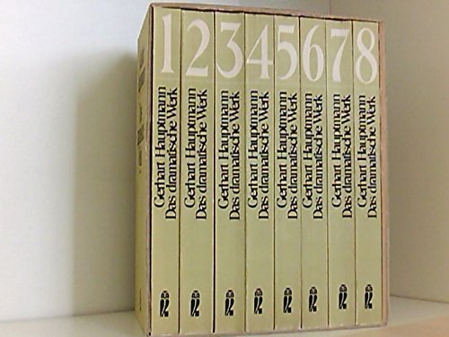 Das dramatische Werk. 8 Bände. (4743 - 4750). In Kassette Books