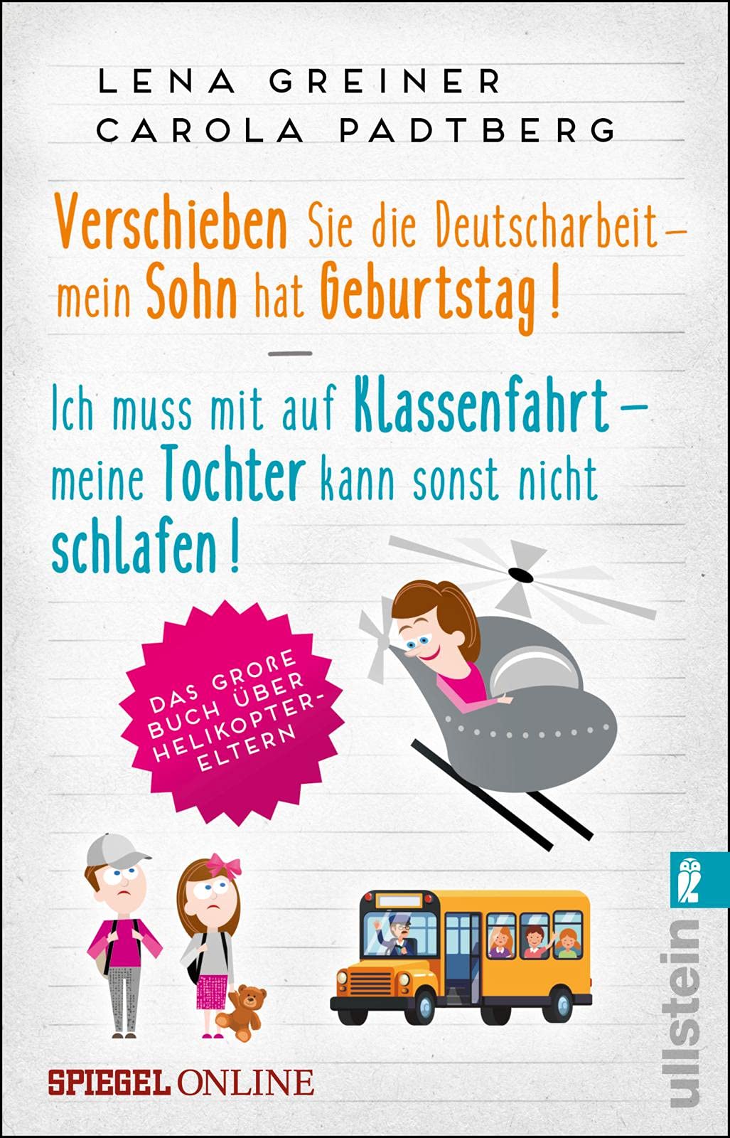 Doppelband Helikopter-Eltern Humour & Satire
