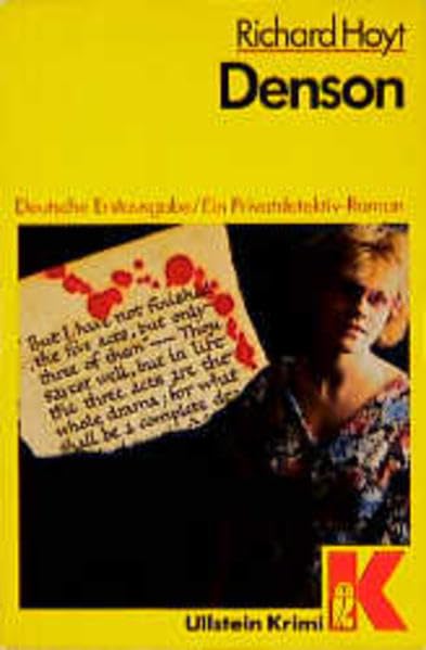 Denson (Ullstein Kriminalliteratur und Thriller) Books