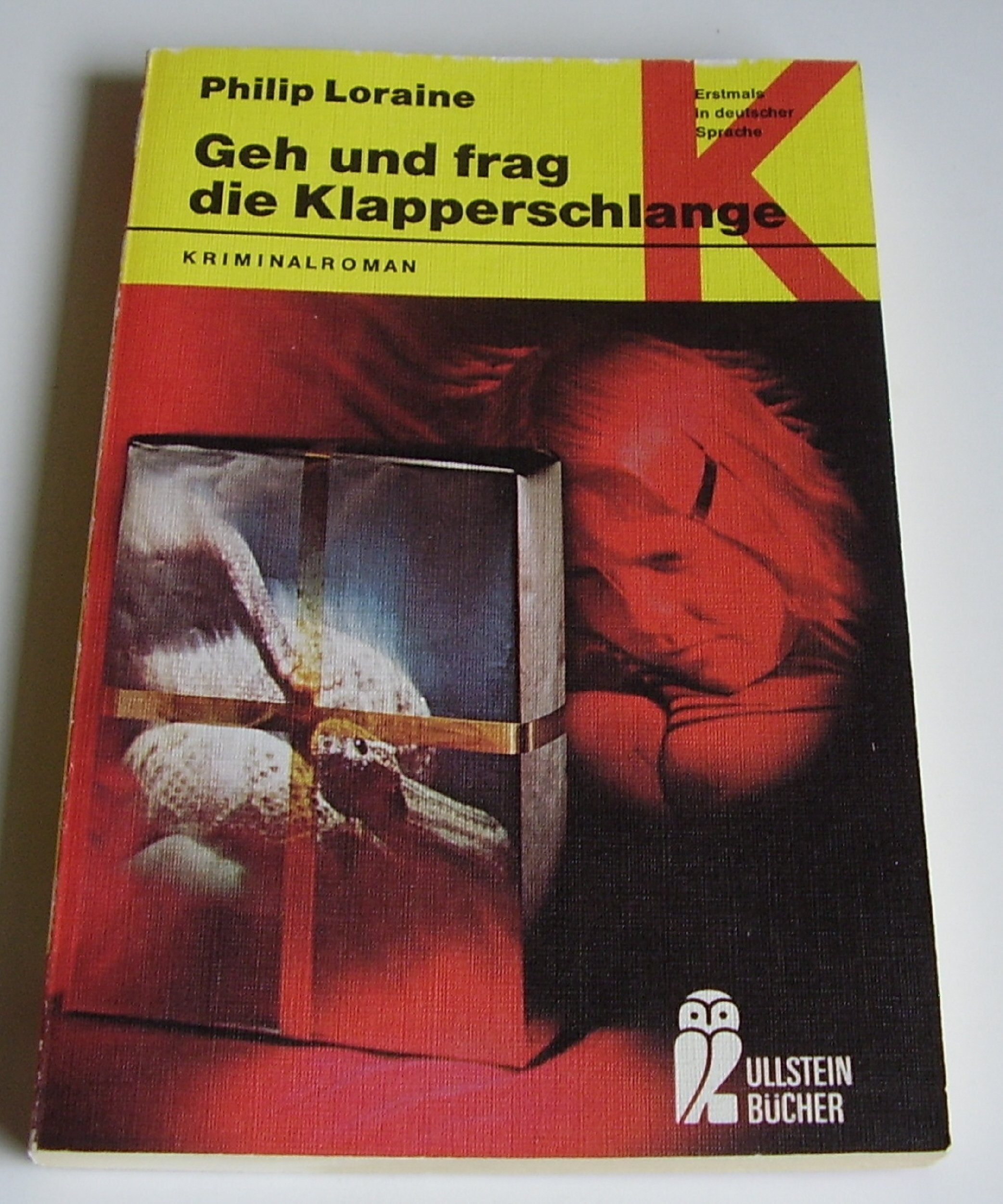 Geh und frag die Klapperschlange : Kriminalroman. Books