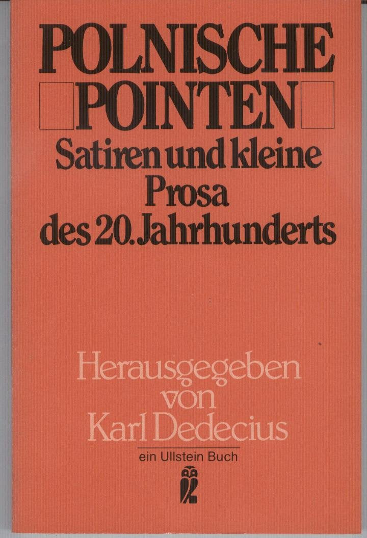 Polnische Pointen. Satiren und kleine Prosa des 20. Jahrhunderts. Books
