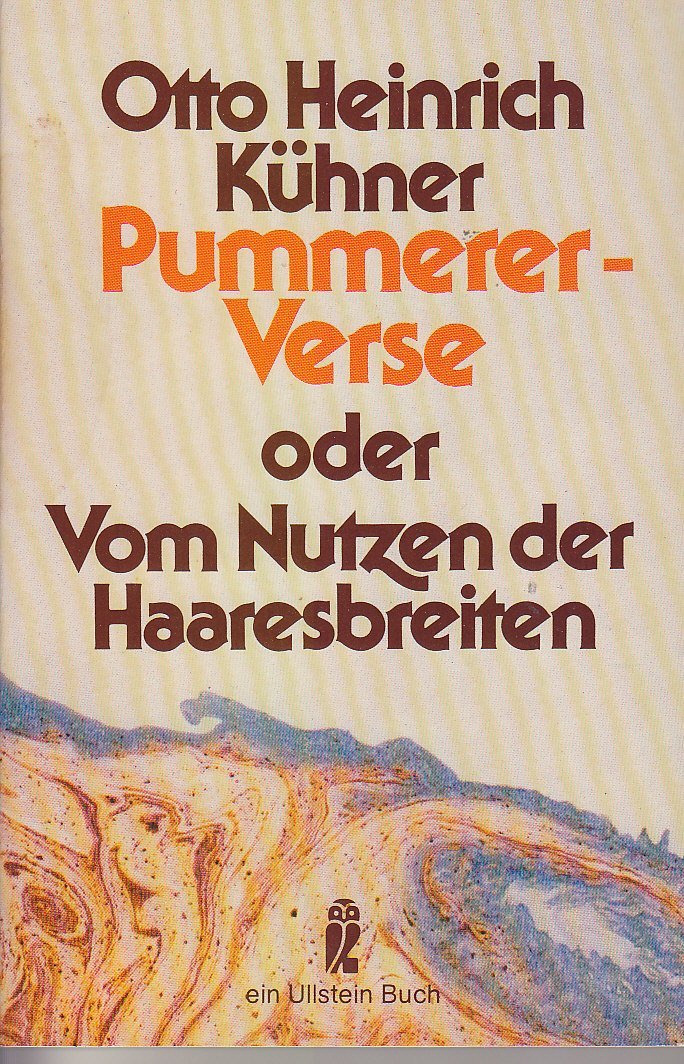 Pummerer-Verse oder Vom Nutzen der Haaresbreiten Books