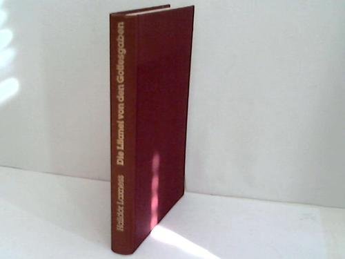 Die Litanei von den Gottesgaben. Roman. Contemporary literature