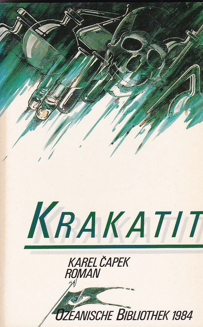 Krakatit. Roman. Contemporary literature Books