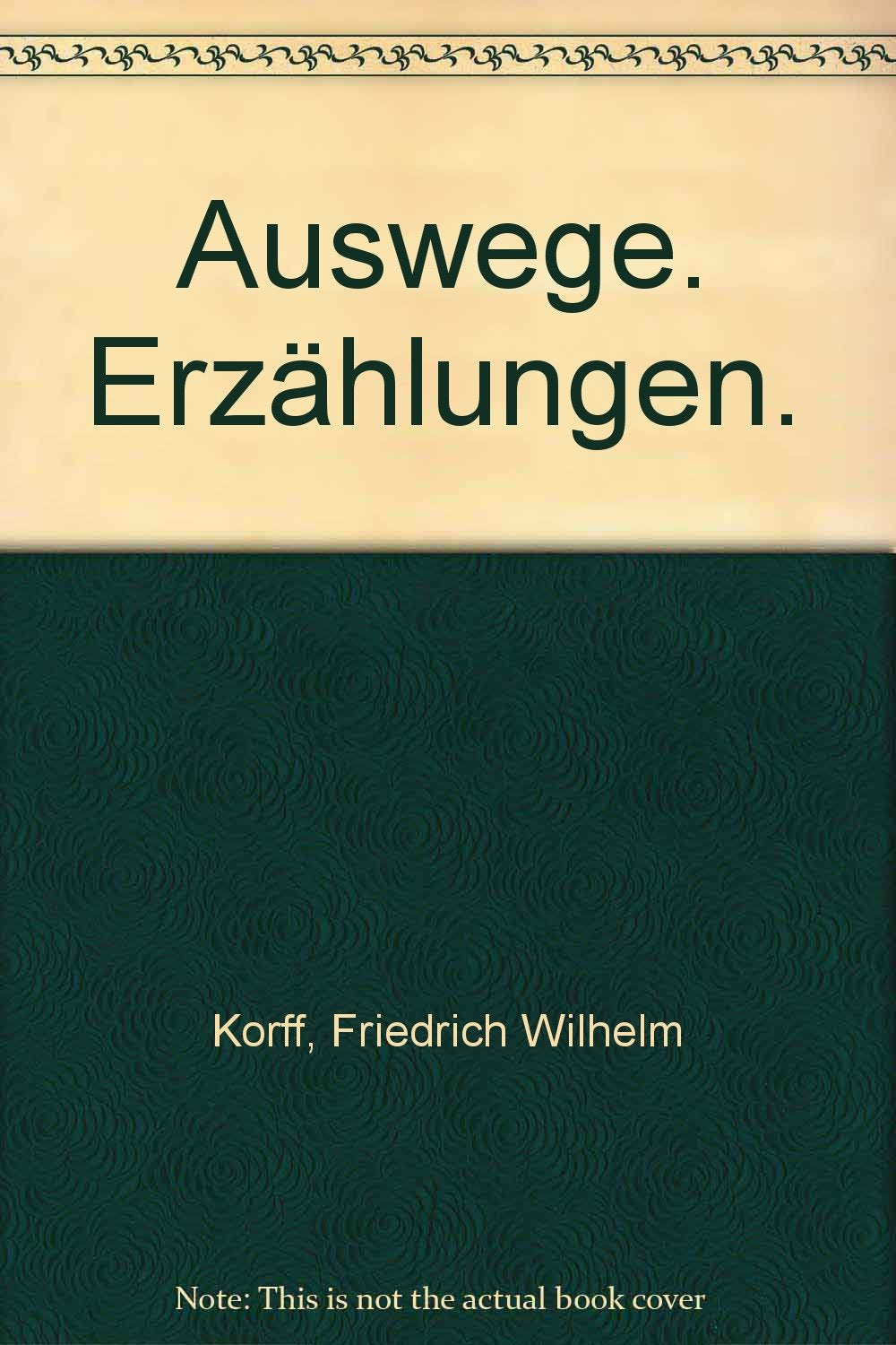 Product Image: Auswege. Erzählungen.