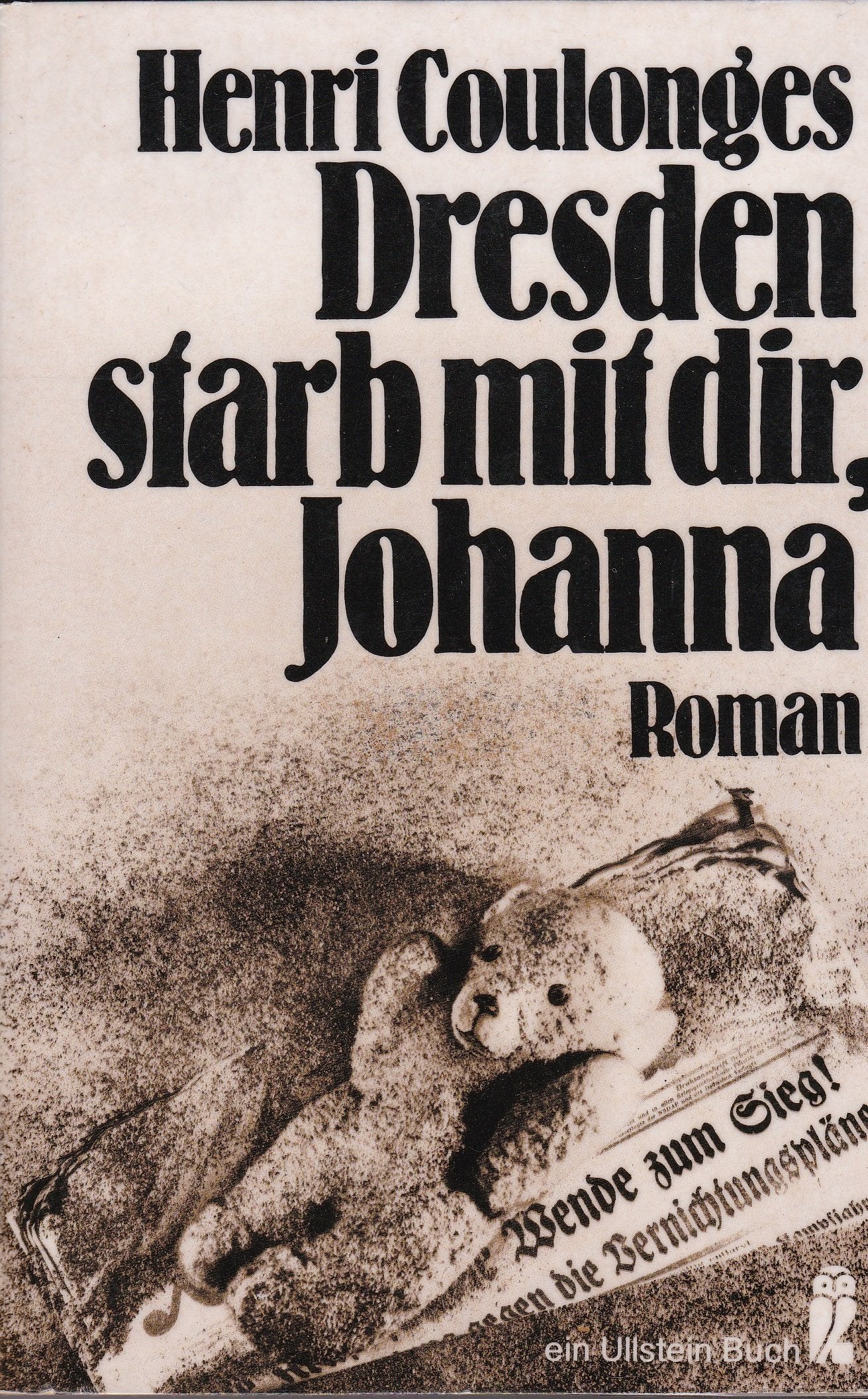 Dresden starb mit dir, Johanna Fiction Books
