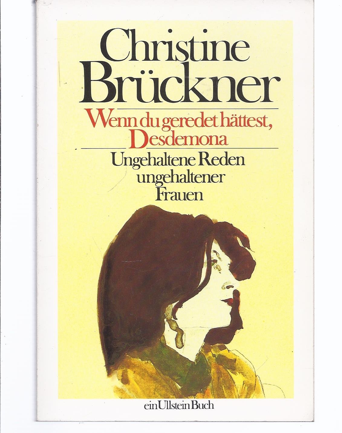 Wenn du geredet hättest, Desdemona - Ungehaltene Reden ungehaltener Frauen Computer Science