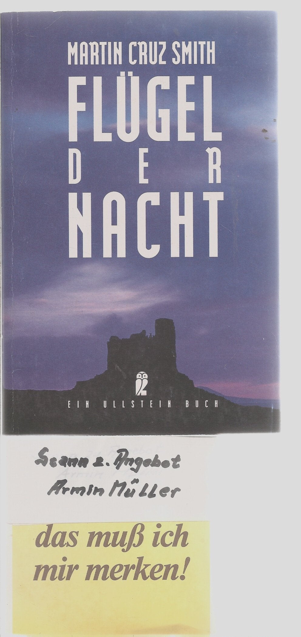 Flügel der Nacht (Ullstein Taschenbuch) Crime & Thrillers