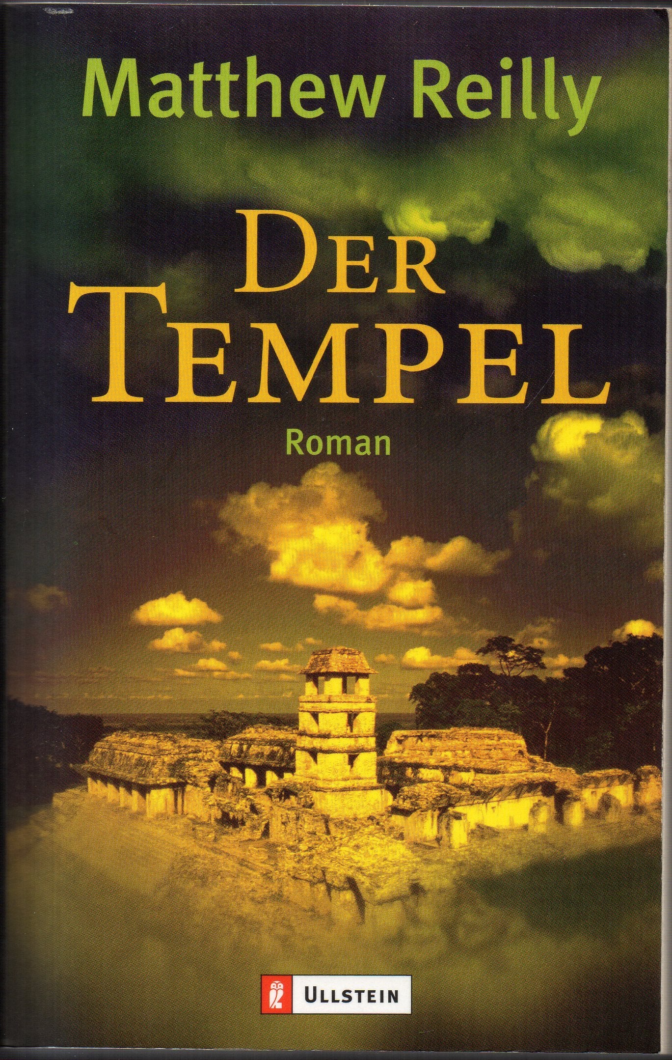 Der Tempel: Roman (Ullstein Taschenbuch) Contemporary literature