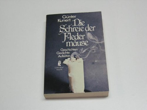 Die Schreie der Fledermäuse. Geschichten, Gedichte, Aufsätze. Books