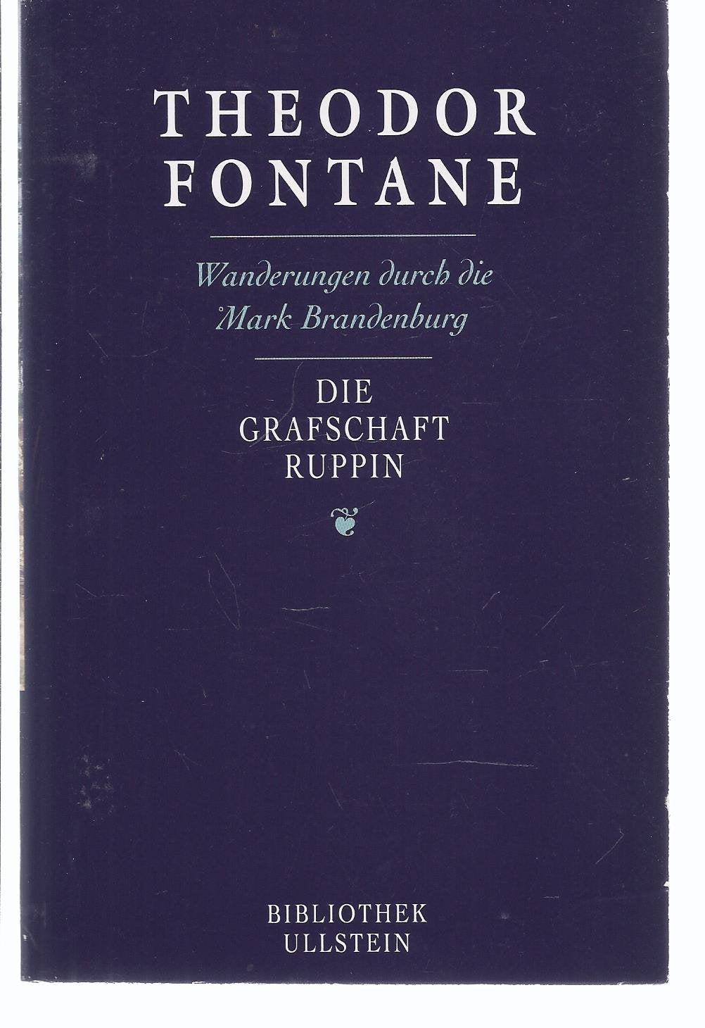Product Image: Wanderungen durch die Mark Brandenburg 1. Die Grafschaft Ruppin.