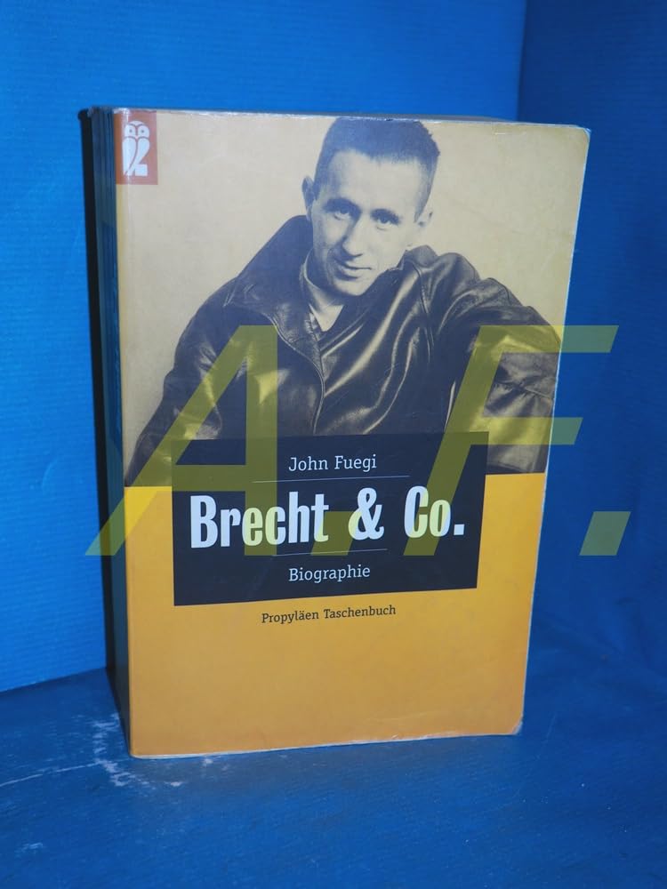 Brecht & Co. Biographie Social Sciences Books