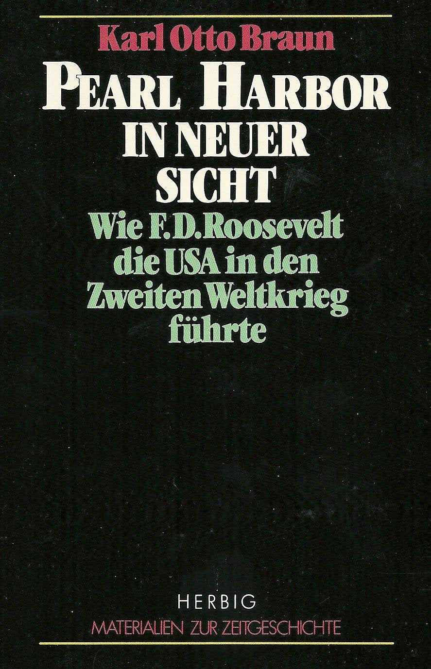Pearl Harbor in neuer Sicht Politics & History