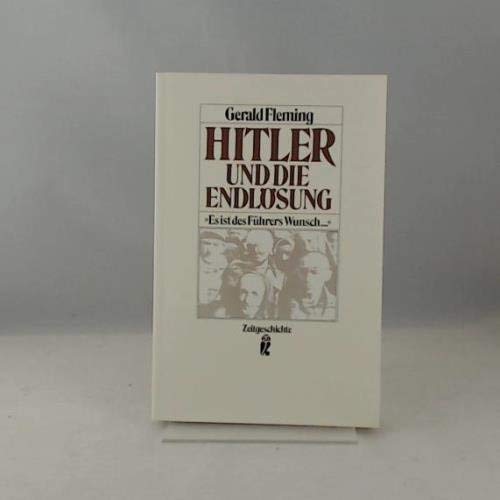 Hitler und die Endlösung. Es ist des Führers Wunsch ... ( Sachbuch). Books