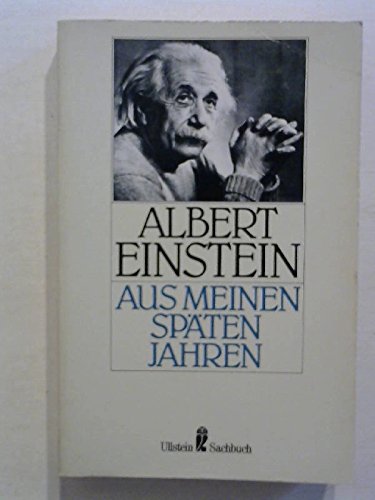 Aus meinen späten Jahren Science Books