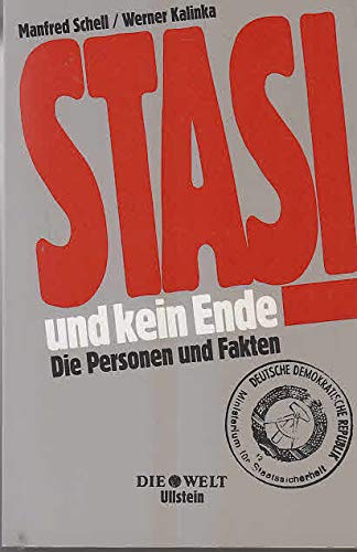 Stasi und kein Ende Books