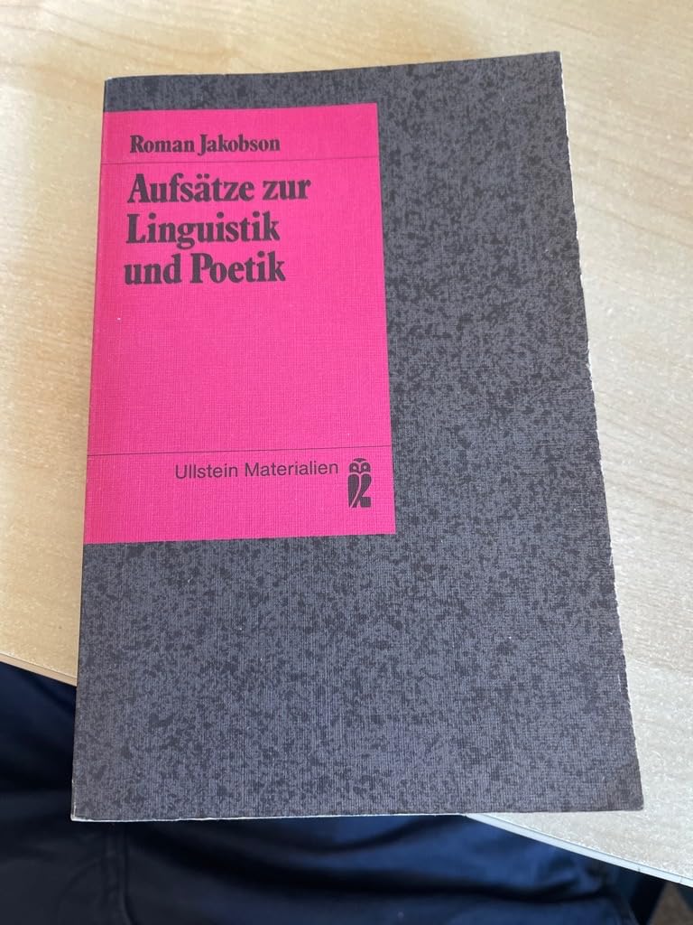 Aufsätze zur Linguistik und Poetik. Film, Art & Culture