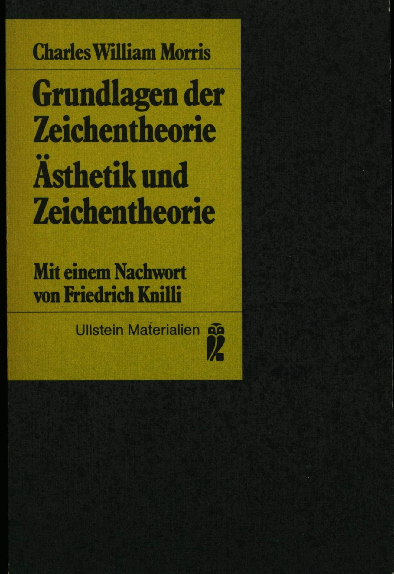 Grundlagen der Zeichentheorie. Ästhetik und Zeichentheorie. Manga
