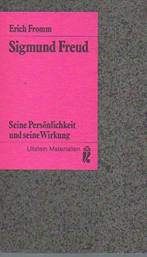 Sigmund Freud. Seine Persönlichkeit und seine Wirkung. Science