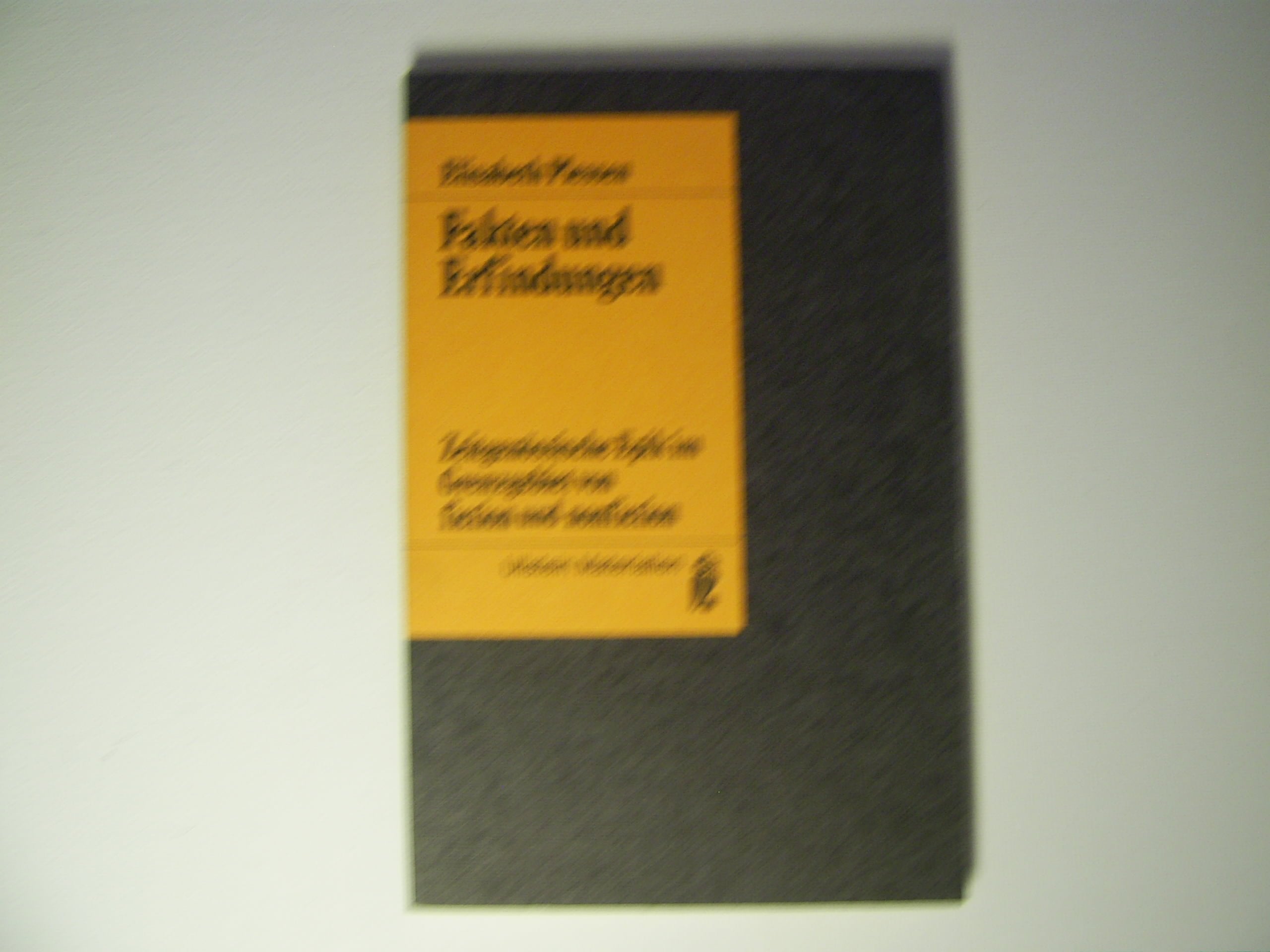 Fakten und Erfindungen Books