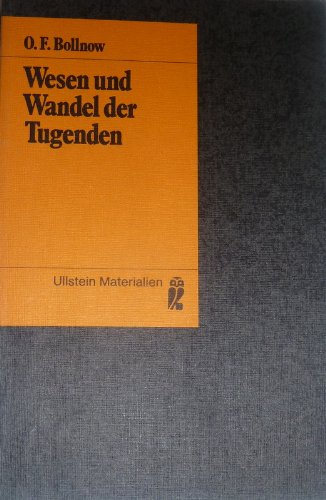 Wesen und Wandel der Tugenden. Books