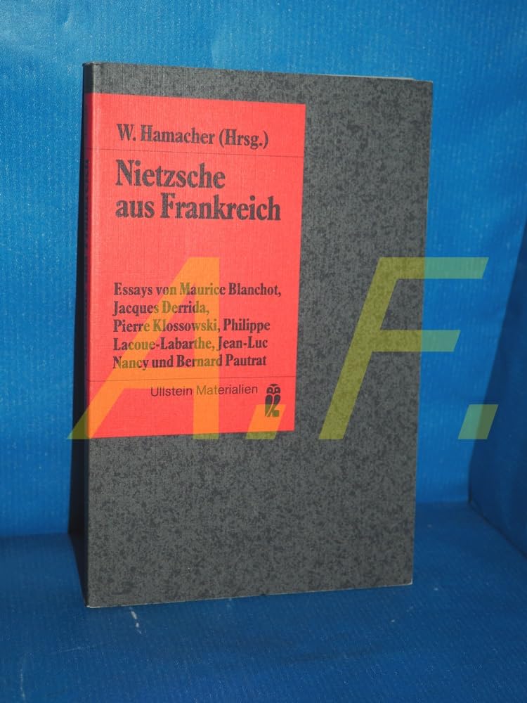 Product Image: Nietzsche aus Frankreich