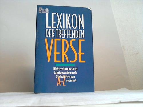 Lexikon der treffenden Verse General education
