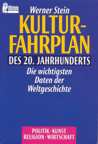 Kulturfahrplan des 20. Jahrhunderts Social Sciences Books
