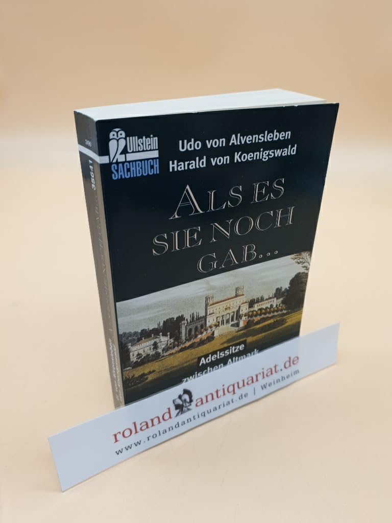 Product Image: Als es sie noch gab. . .