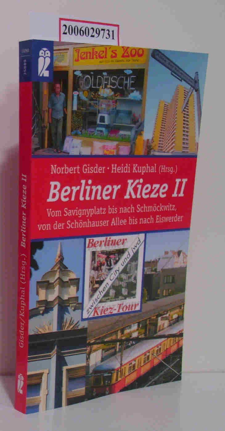 Berliner Kieze Travel Books