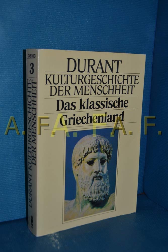 Kulturgeschichte der Menschheit III. Das klassische Griechenland. Books