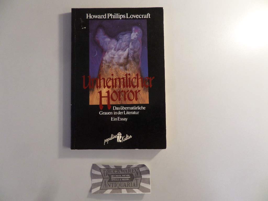 Unheimlicher Horror. Das übernatürliche Grauen in der Literatur. Ein Essay Books