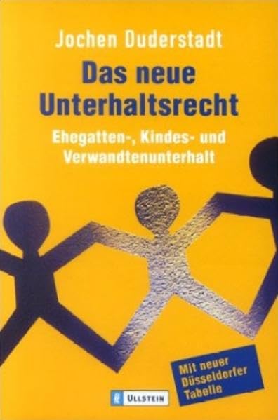 Das neue Unterhaltsrecht (Ullstein Taschenbuch) Legal advice