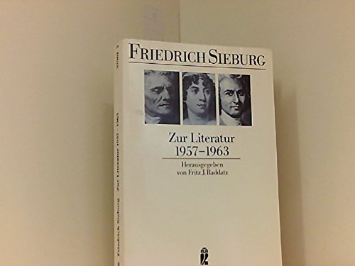 Zur Literatur 1957 - 1963. ( Werkausgaben). Books