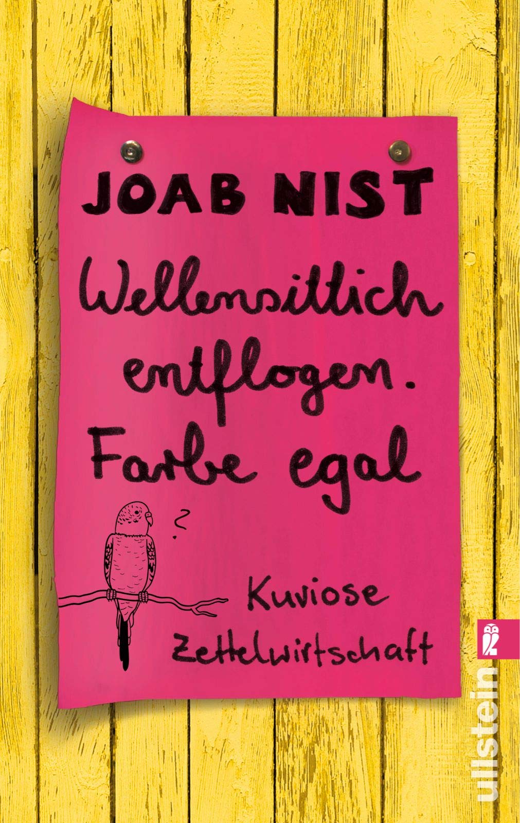 Wellensittich entflogen - Farbe egal Humour & Satire