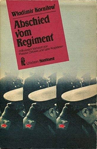 Abschied vom Regiment. Contemporary literature