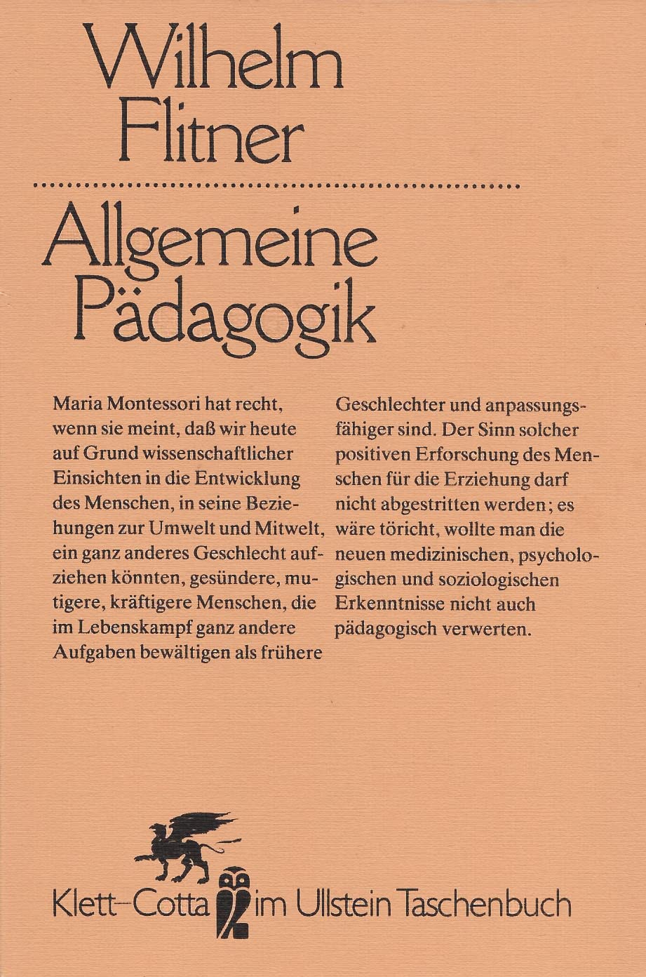 Product Image: Allgemeine Pädagogik