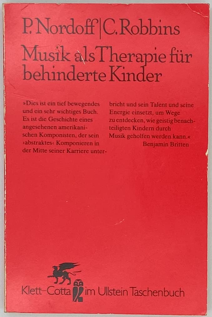 Musik als Therapie für behinderte Kinder. Forschungen und Erfahrungen Medicine