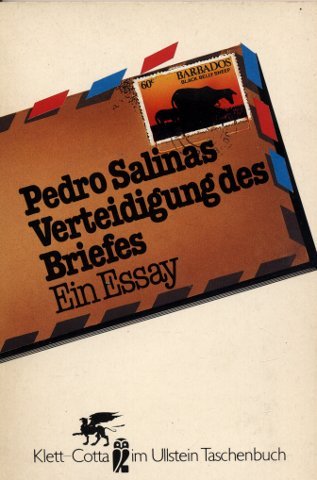 Product Image: Verteidigung des Briefes. Ein Essay