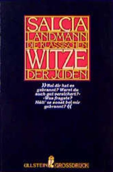 Die klassischen Witze der Juden, Großdruck Fiction Books