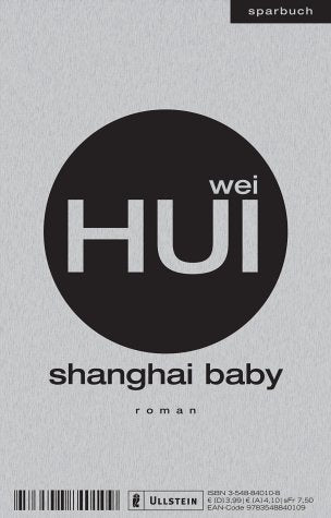 Shanghai Baby Contemporary literature Books