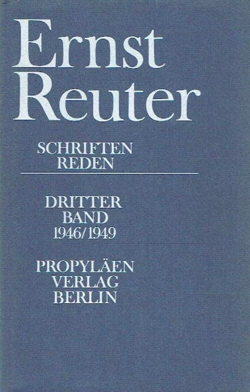 Schriften - Reden - 3. Band - Artikel Briefe Reden 1946 bis 1949. Essays & Short Stories